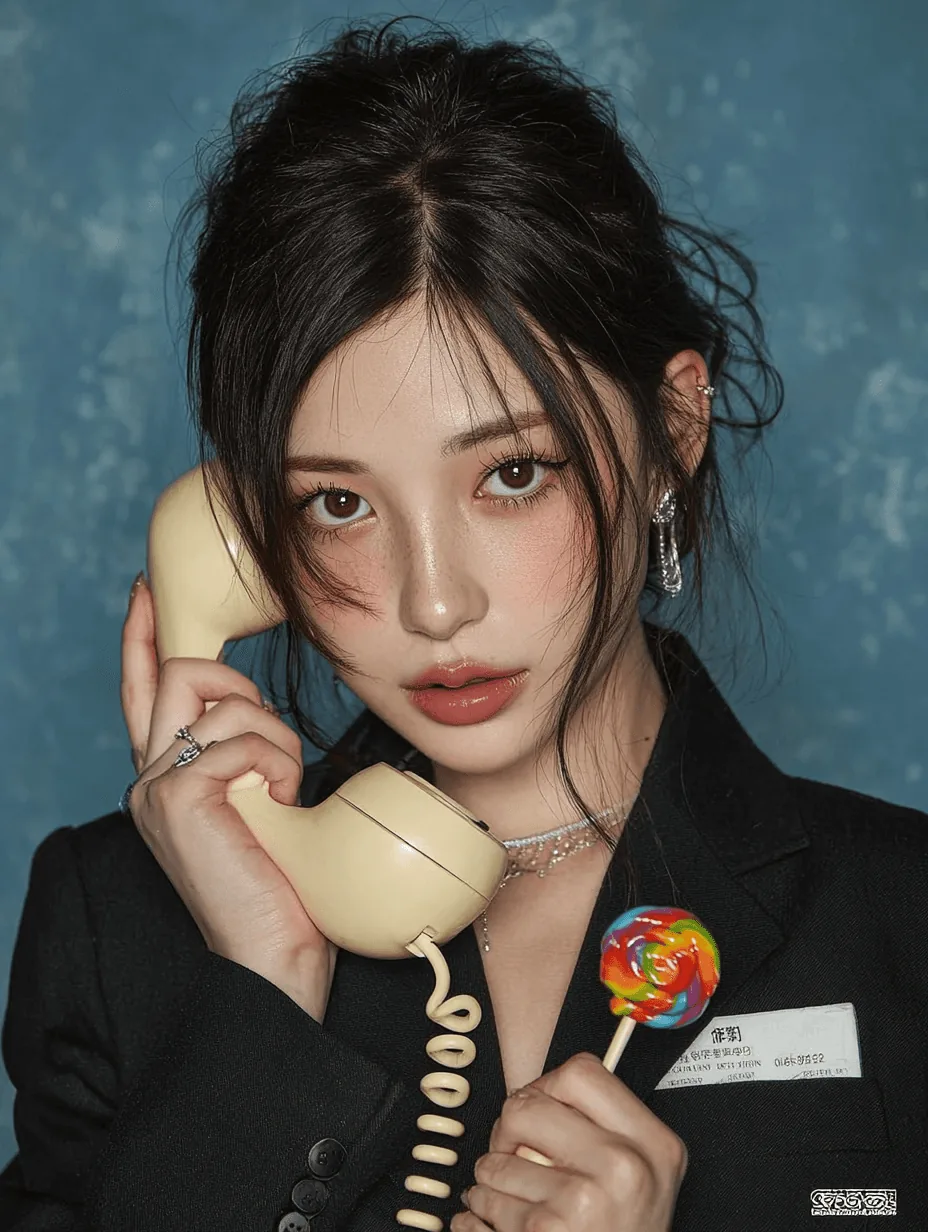 AI customer service assistant portrait