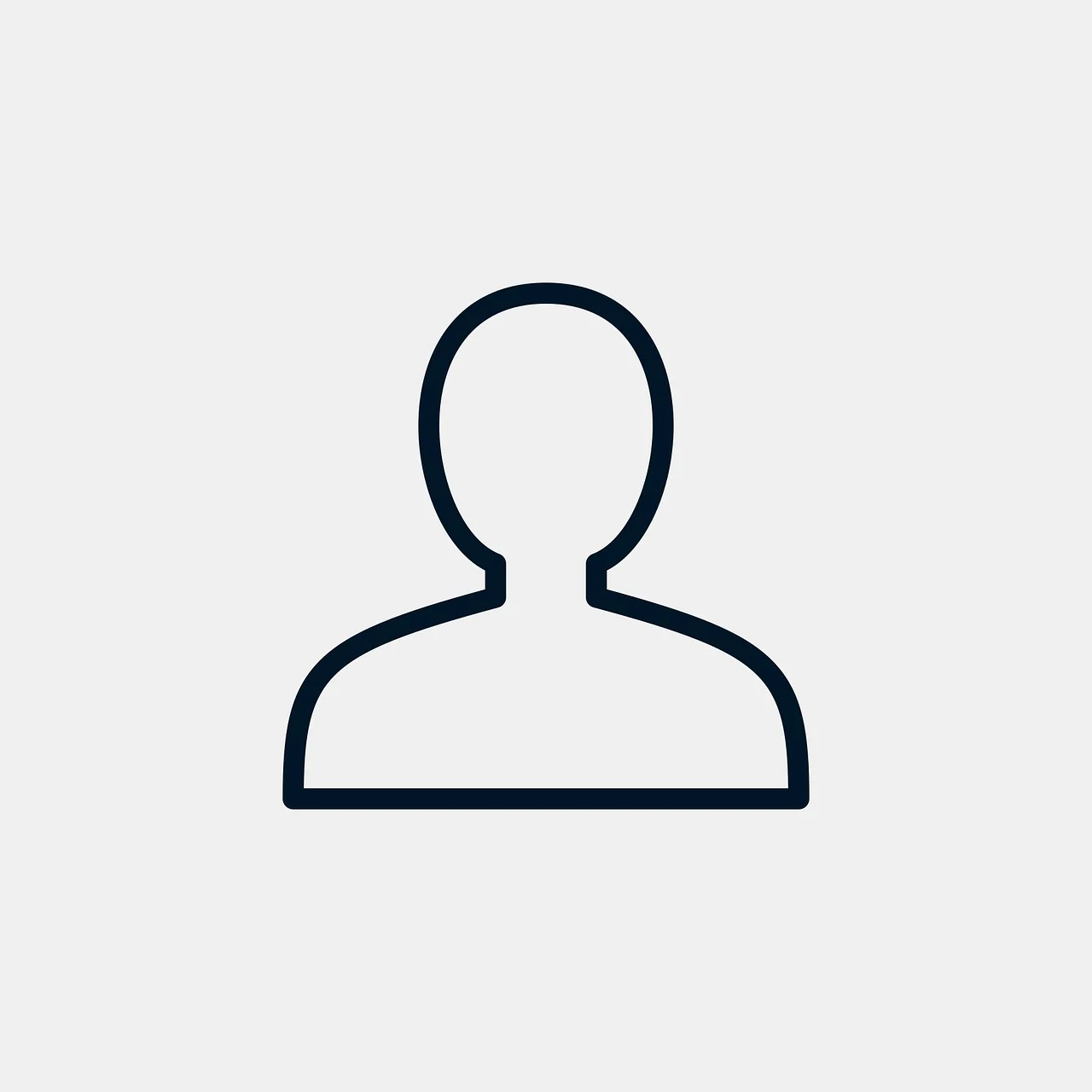 Customer profile avatar placeholder